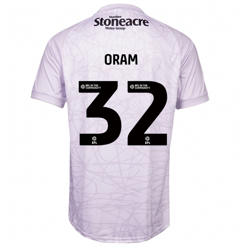 ילדים ג׳ייק אנתוני אורם #32 אפור בהיר שחור חולצת שוער 2025/26 חולצה קצרה