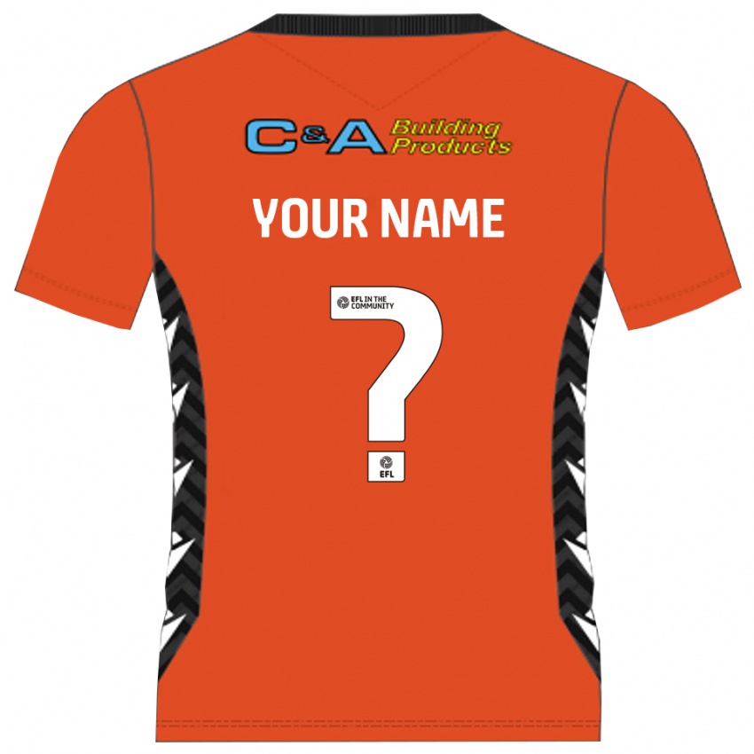 ילדים ג'ילינגהאם שחור כתום חולצת שוער 2025/26 חולצה קצרה