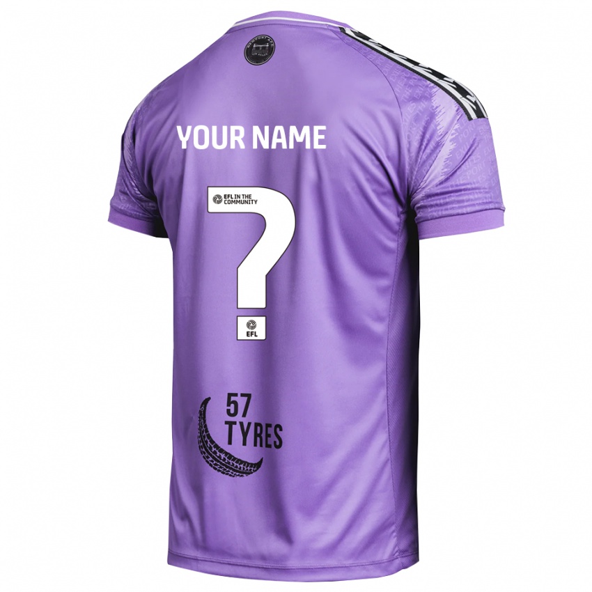 ילדים ניופורט קאונטי סגול בהיר חולצת שוער 2025/26 חולצה קצרה