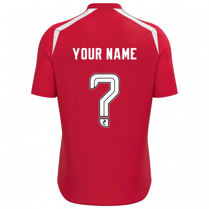 ילדים סט. ג'ונסטון לבן אדום חולצת שוער 2025/26 חולצה קצרה