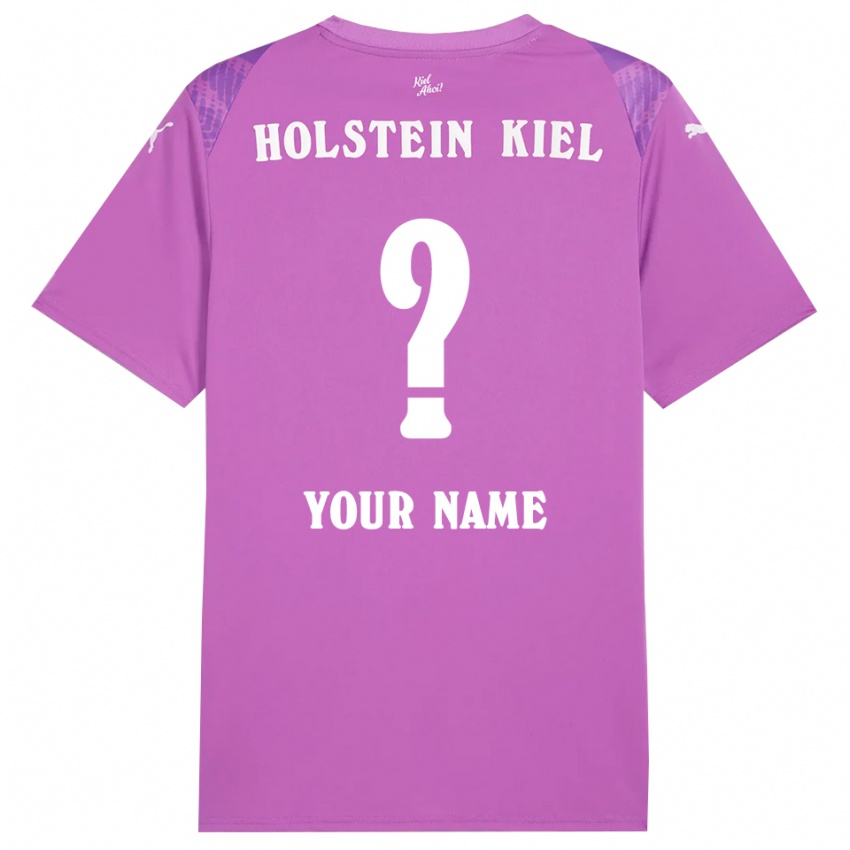 ילדים הולשטיין קיל סגול לבן חולצת שוער 2025/26 חולצה קצרה