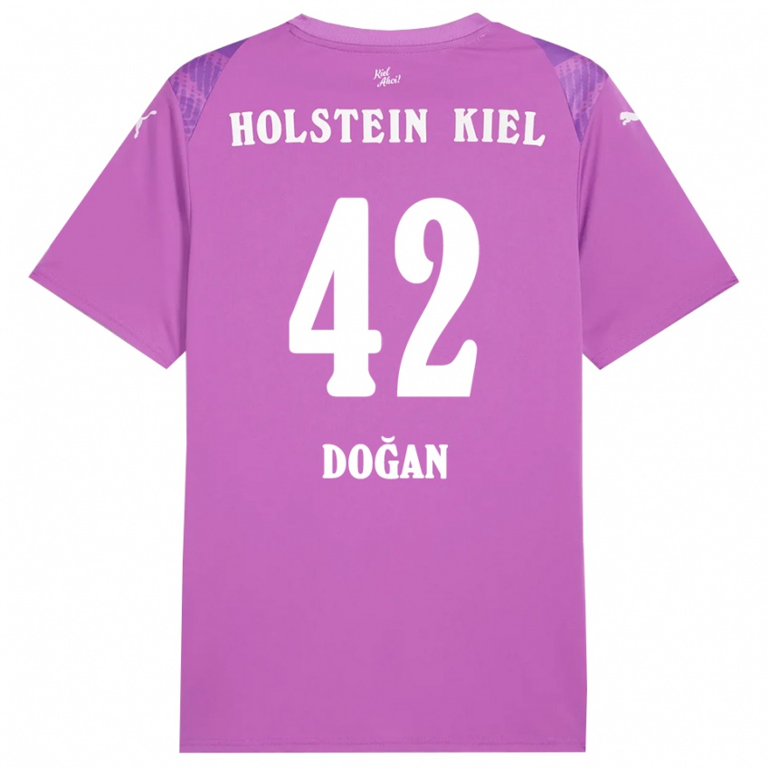 ילדים טיילר דואן #42 סגול לבן חולצת שוער 2025/26 חולצה קצרה