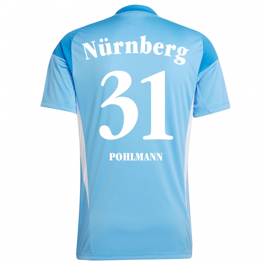 ילדים לנארט פולמן #31 תכלת לבן חולצת שוער 2025/26 חולצה קצרה