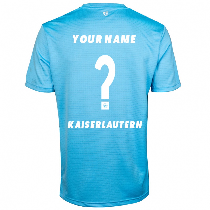 ילדים פ.צ. קייזרסלאוטרן תכלת לבן חולצת שוער 2025/26 חולצה קצרה