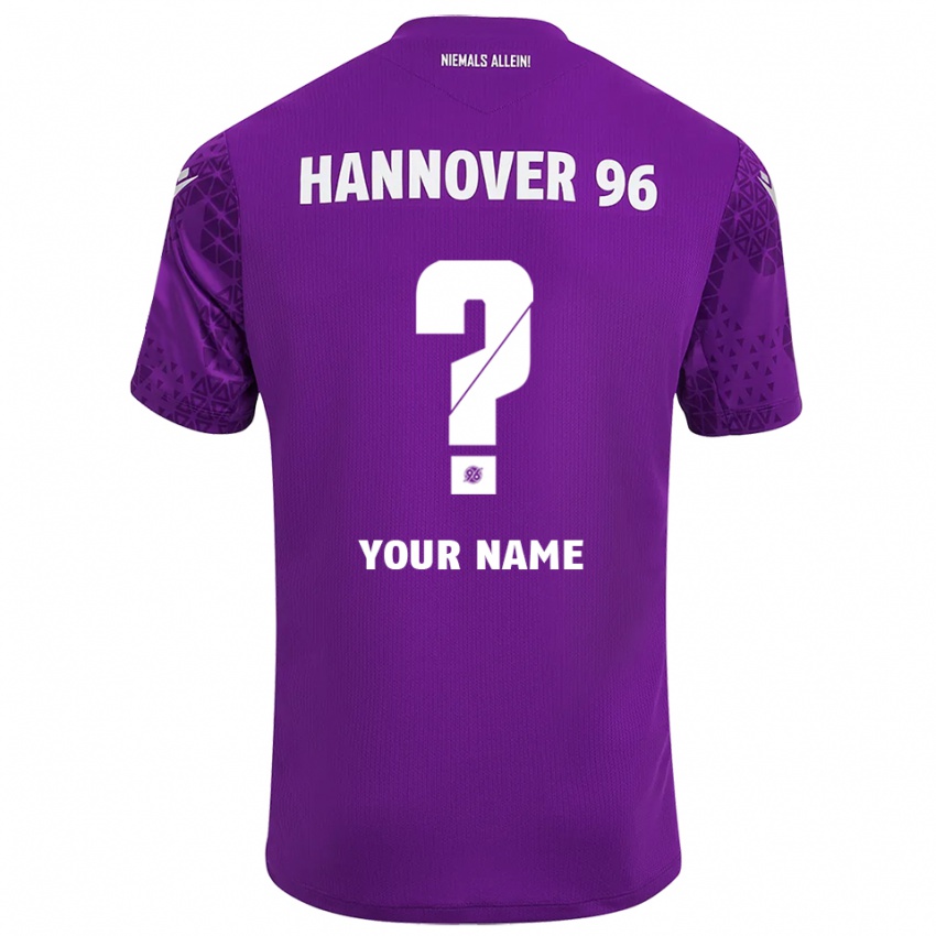 ילדים הנובר 96 סגול לבן חולצת שוער 2025/26 חולצה קצרה