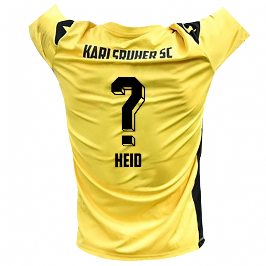 ילדים גבריאלה הייד #0 צהוב שחור חולצת שוער 2025/26 חולצה קצרה