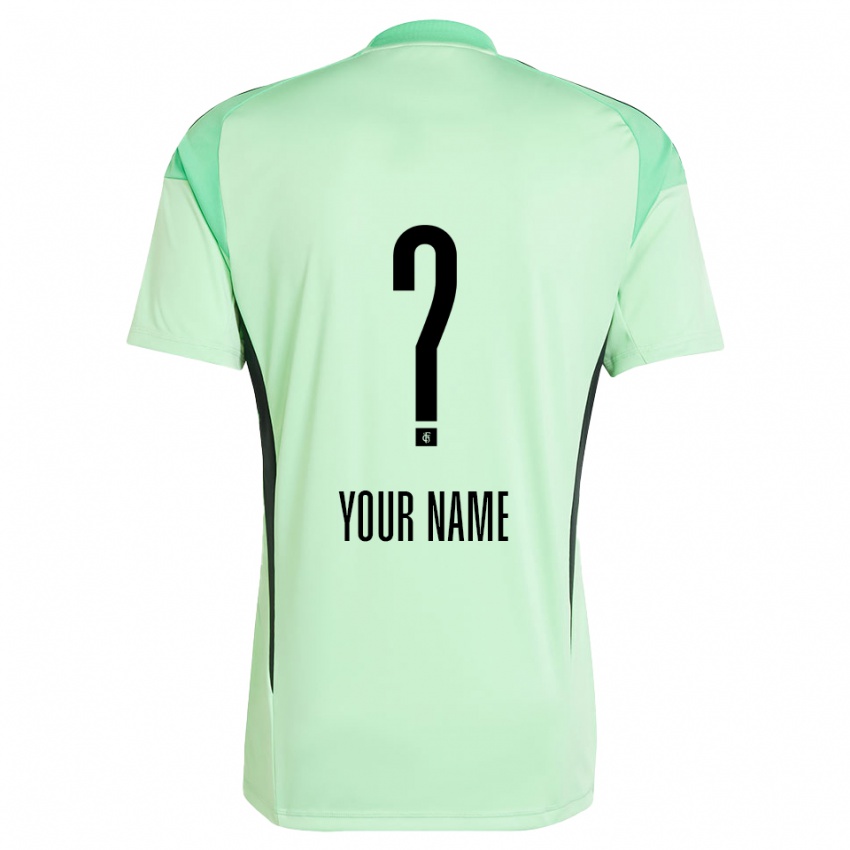 ילדים פ.צ. זארבריקן ירוק בהיר שחור חולצת שוער 2025/26 חולצה קצרה