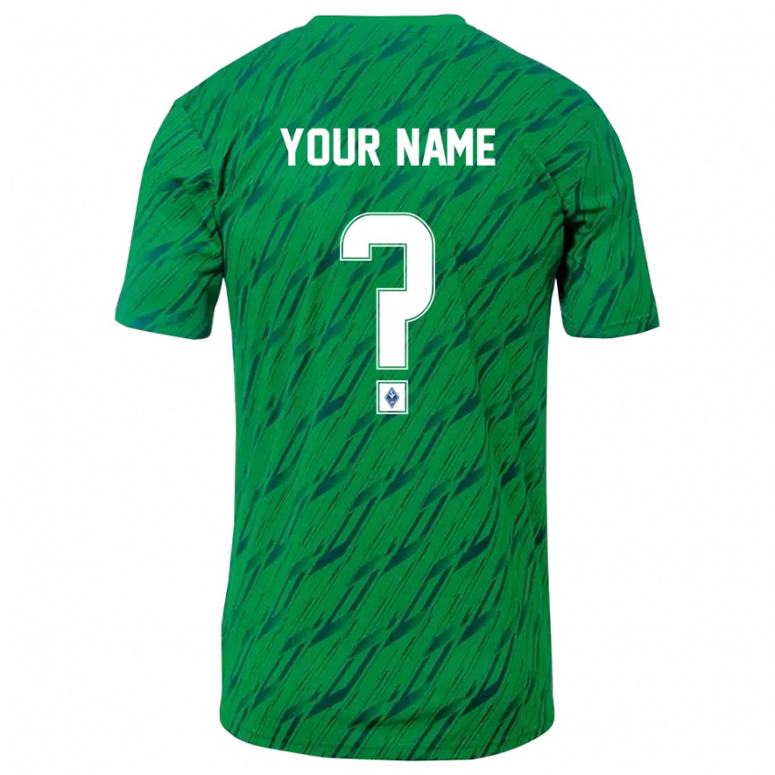 ילדים וולדהוף מנהיים ירוק לבן חולצת שוער 2025/26 חולצה קצרה