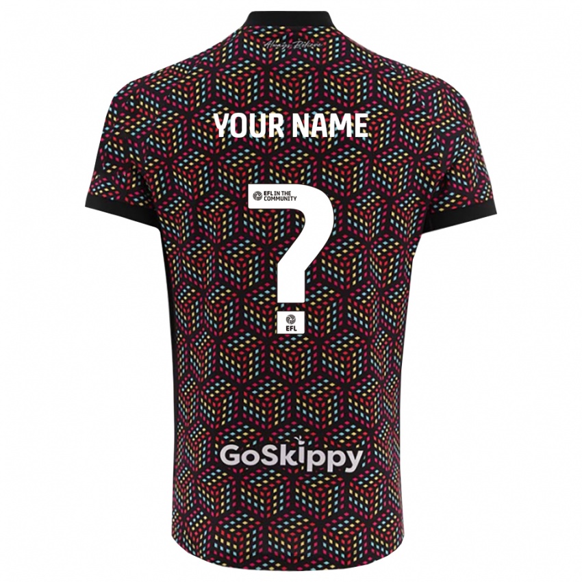 ילדים בריסטול סיטי שחור לבן חולצת שוער 2025/26 חולצה קצרה