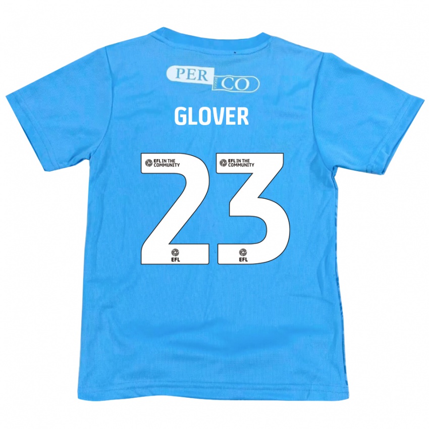 ילדים טום גלובר #23 כחול לבן חולצת שוער 2025/26 חולצה קצרה