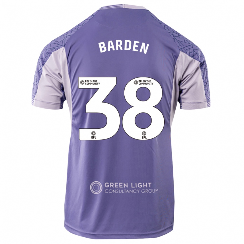 ילדים דניאל בארדן #38 סגול בהיר חולצת שוער 2025/26 חולצה קצרה