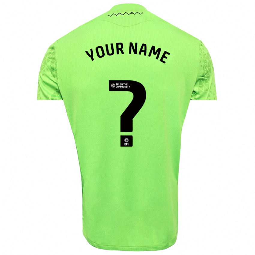 ילדים שפילד ונסדיי שחור ירוק ליים חולצת שוער 2025/26 חולצה קצרה