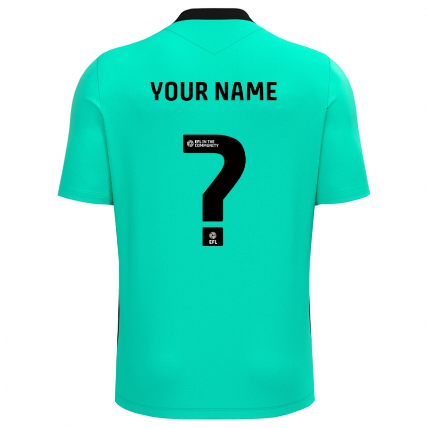 ילדים רקסהאם טורקיז בינוני חולצת שוער 2025/26 חולצה קצרה