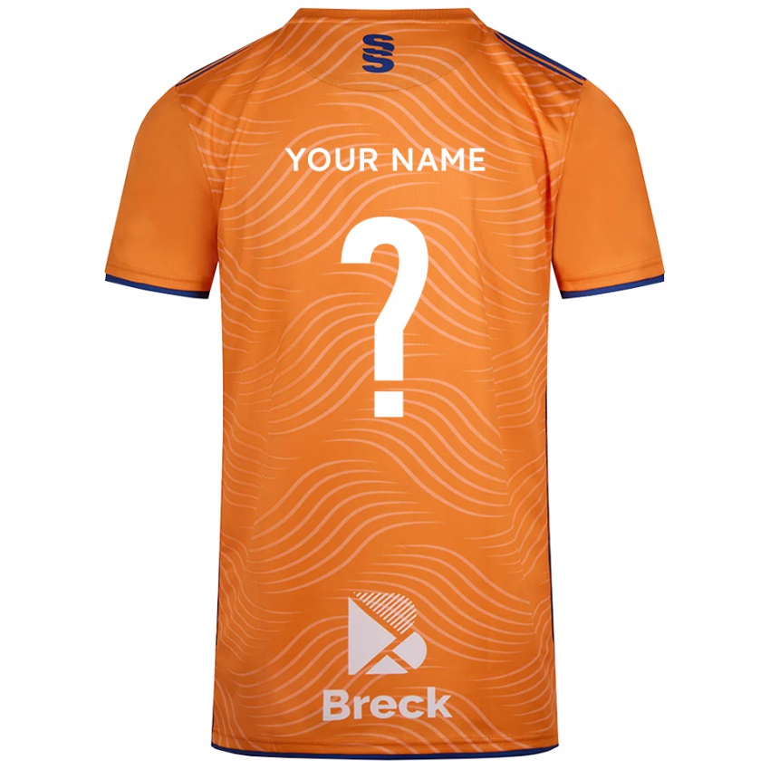 ילדים פיילד שחור כתום חולצת שוער 2025/26 חולצה קצרה