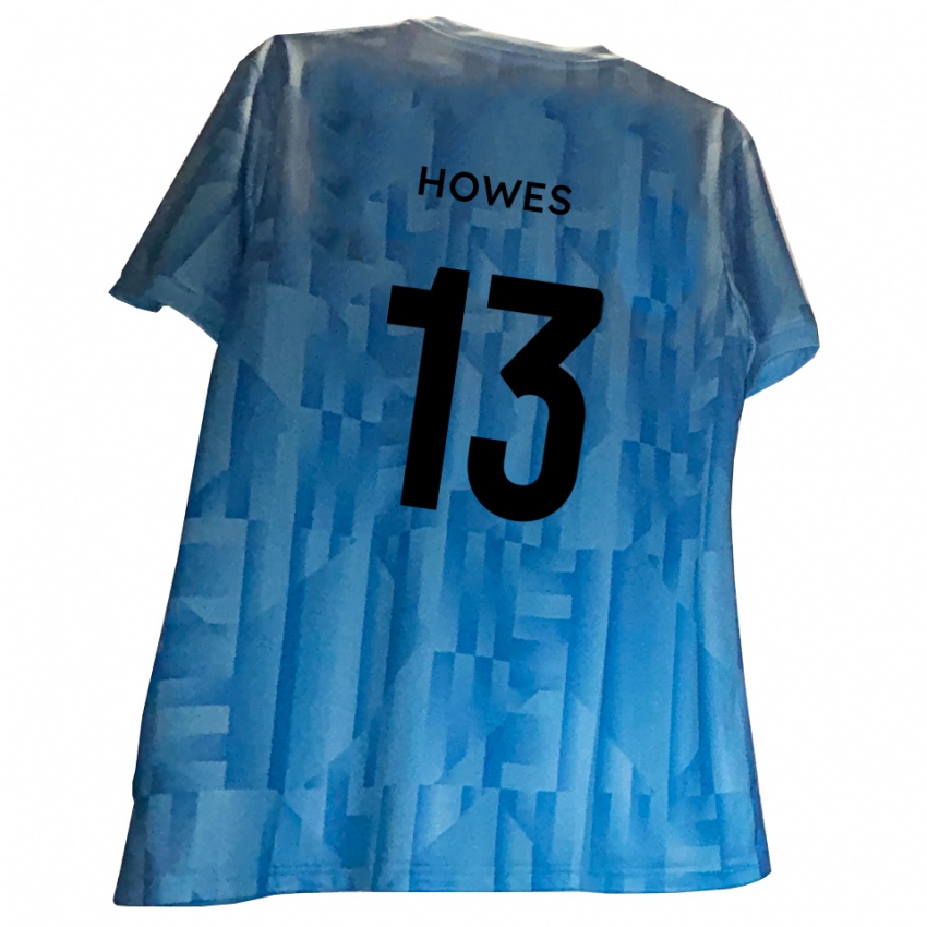 ילדים סמואל הווס #13 לבן כחול חולצת שוער 2025/26 חולצה קצרה