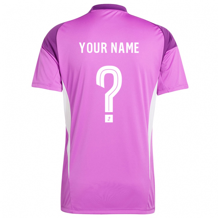 ילדים אולימפיק ליון לבנדר חולצת שוער 2025/26 חולצה קצרה