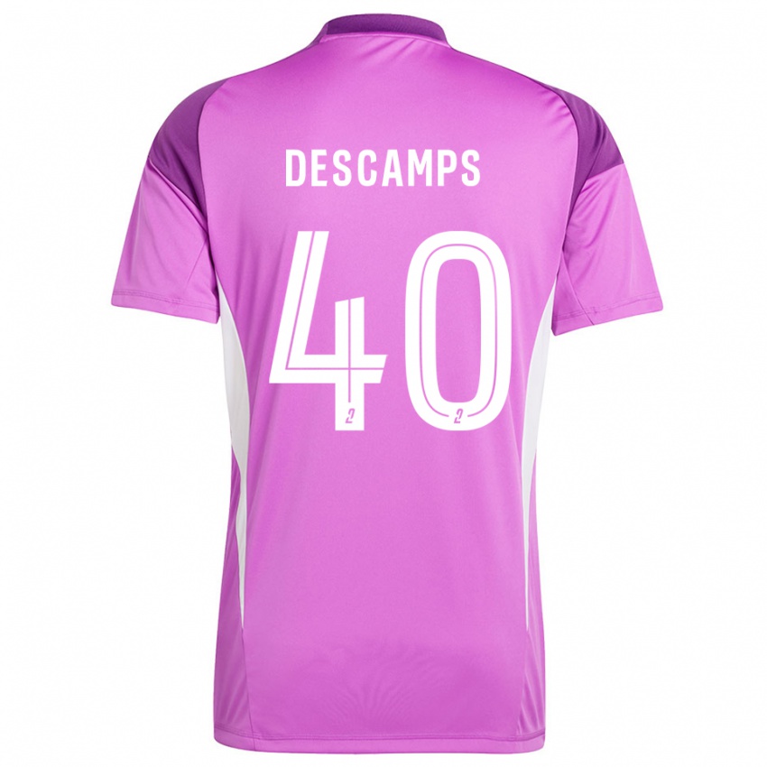 ילדים רמי דקאן #40 לבנדר חולצת שוער 2025/26 חולצה קצרה