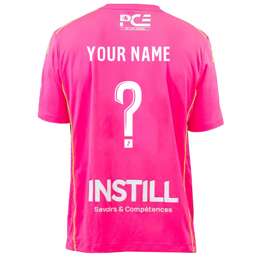 ילדים קלרמון פוט מגנטה חולצת שוער 2025/26 חולצה קצרה