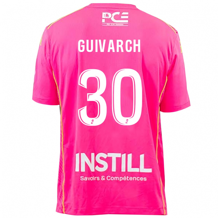 ילדים תיאו גיבארש #30 מגנטה חולצת שוער 2025/26 חולצה קצרה