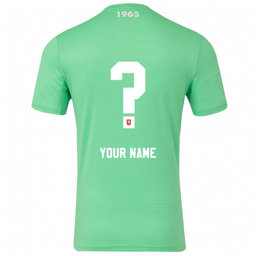 ילדים טוונטה ירוק בהיר לבן חולצת שוער 2025/26 חולצה קצרה