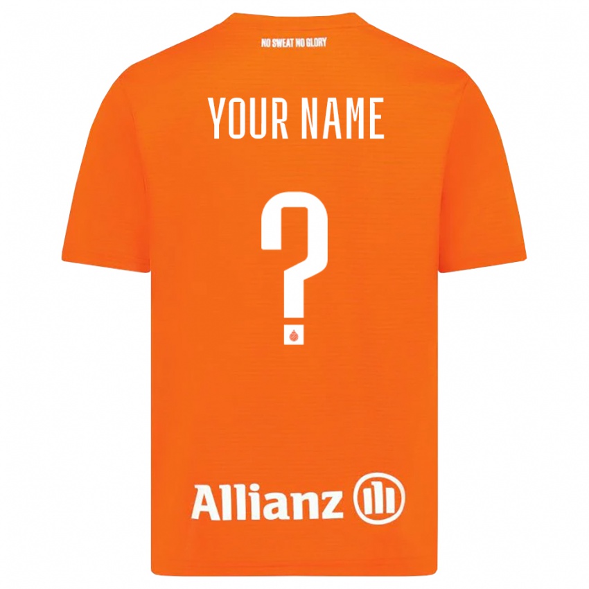 ילדים קלאב ברוז' כתום לבן חולצת שוער 2025/26 חולצה קצרה