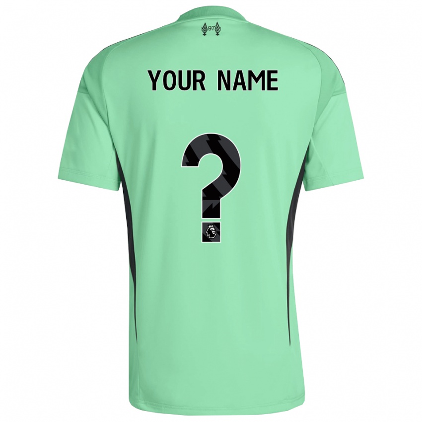 ילדים ליברפול אקווה מרין חולצת שוער 2025/26 חולצה קצרה