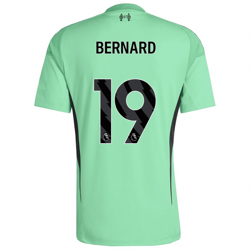 ילדים דוויין ג׳וניור ברנארד #19 אקווה מרין חולצת שוער 2025/26 חולצה קצרה