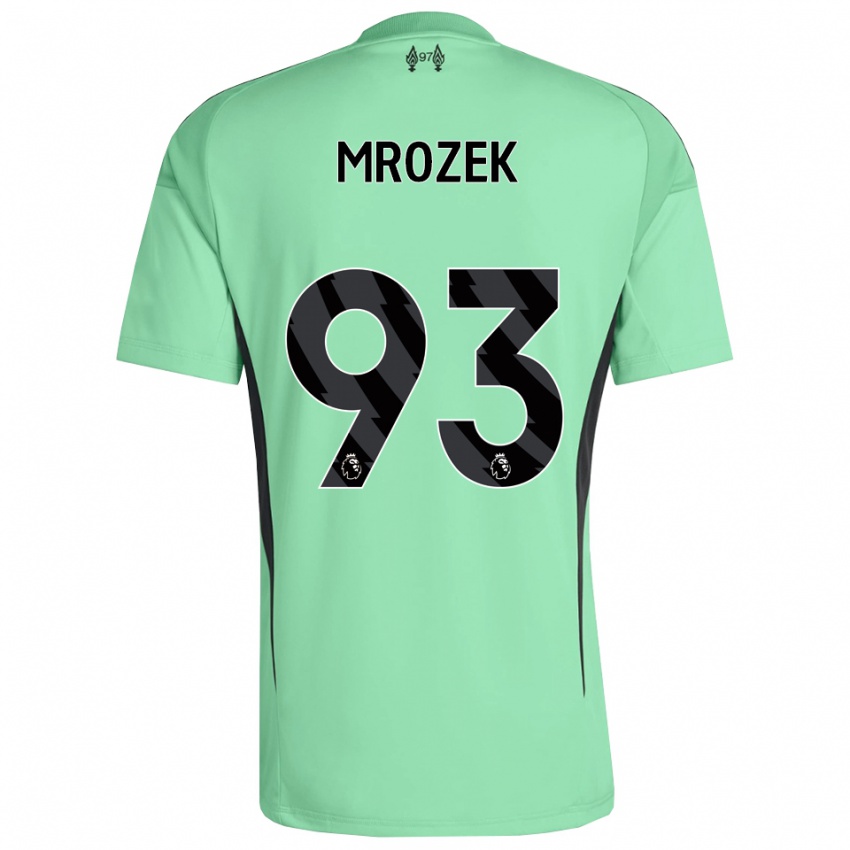 ילדים פביאן מרוזק #93 אקווה מרין חולצת שוער 2025/26 חולצה קצרה