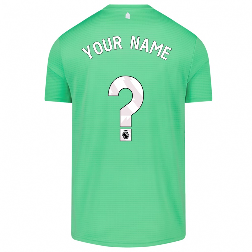 ילדים אברטון ירוק בינוני חולצת שוער 2025/26 חולצה קצרה