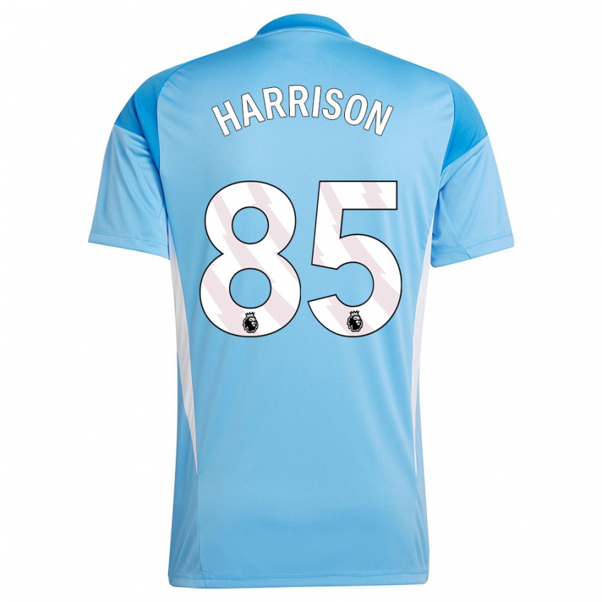 ילדים אדם הריסון #85 כחול לבן חולצת שוער 2025/26 חולצה קצרה