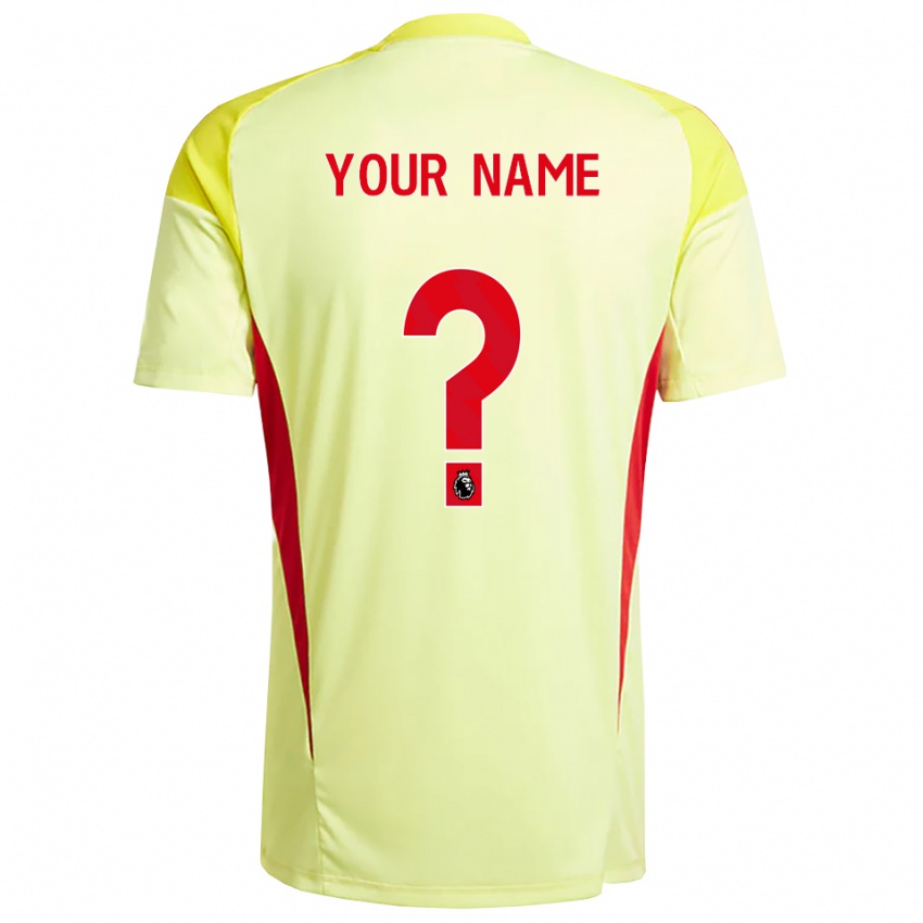 ילדים נוטינגהאם פורסט צהוב בהיר כתום חולצת שוער 2025/26 חולצה קצרה