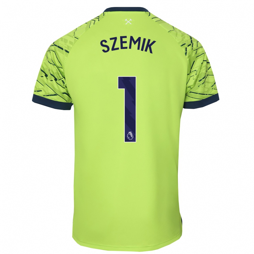 ילדים קינגה שמיק #1 ירוק פלורסנט חולצת שוער 2025/26 חולצה קצרה