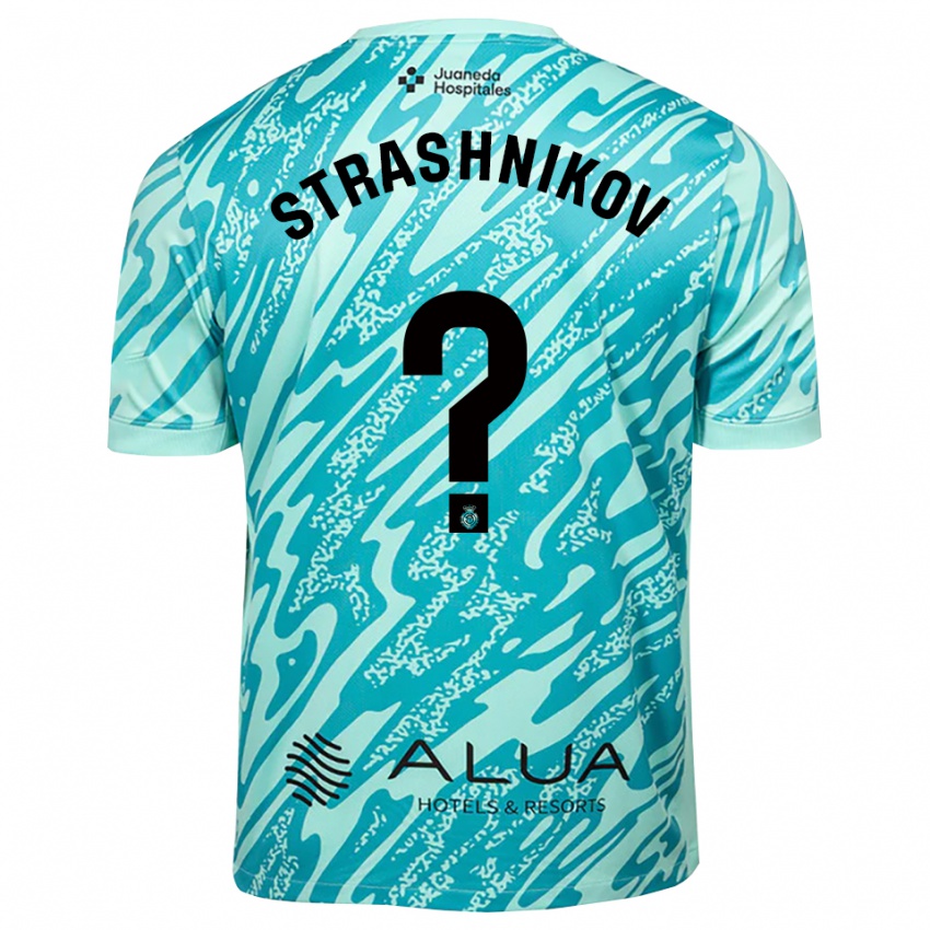 ילדים ניקולאי סטרשניקוב #0 ציאן שחור חולצת שוער 2025/26 חולצה קצרה