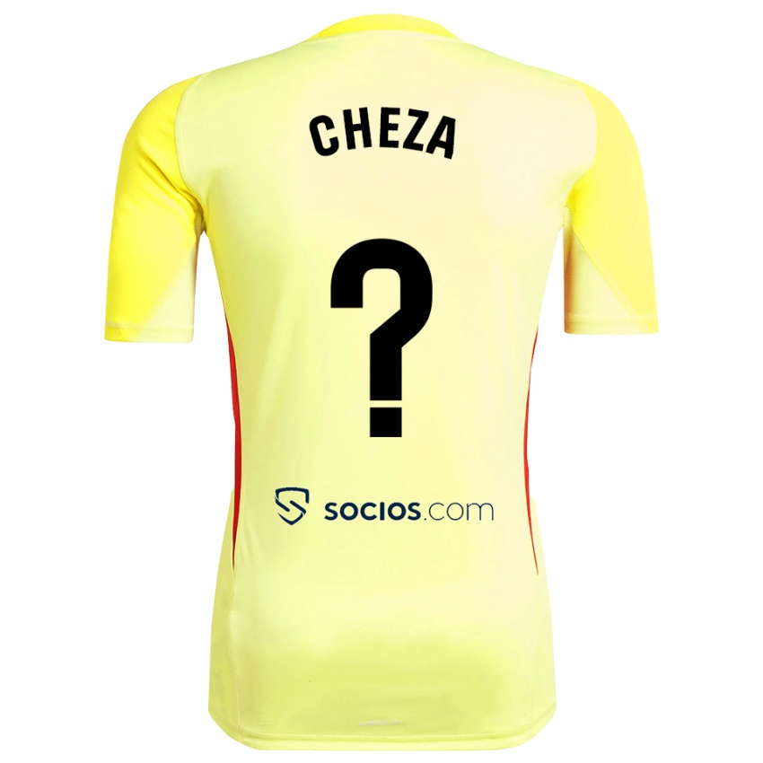 ילדים מריה אצ'סרטה פרננדס #0 צהוב אדום שחור חולצת שוער 2025/26 חולצה קצרה