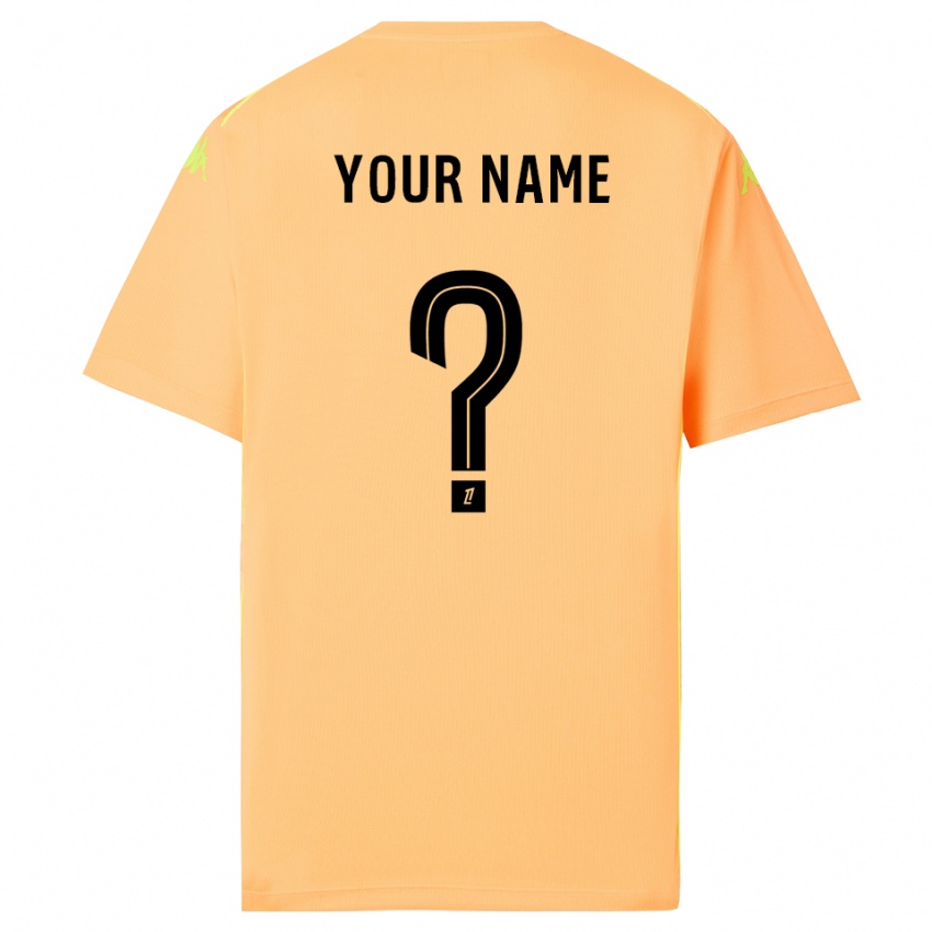 ילדים ניס כתום בהיר שחור חולצת שוער 2025/26 חולצה קצרה