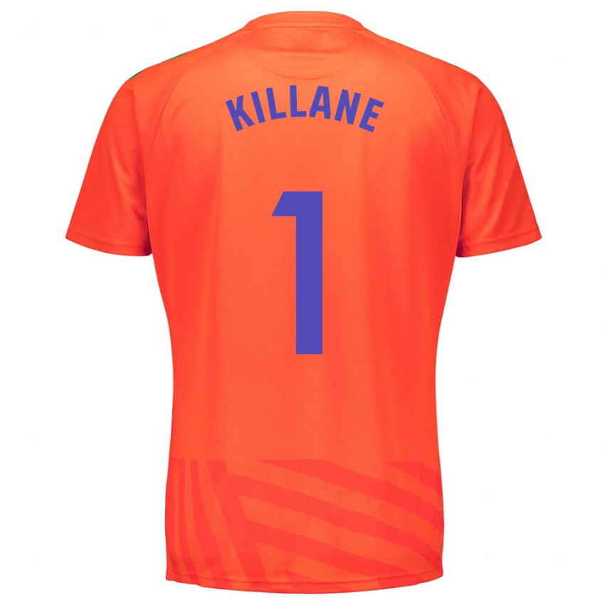 ילדים אלברו קיליין ג׳רדיני #1 אדום כחול חולצת שוער 2025/26 חולצה קצרה