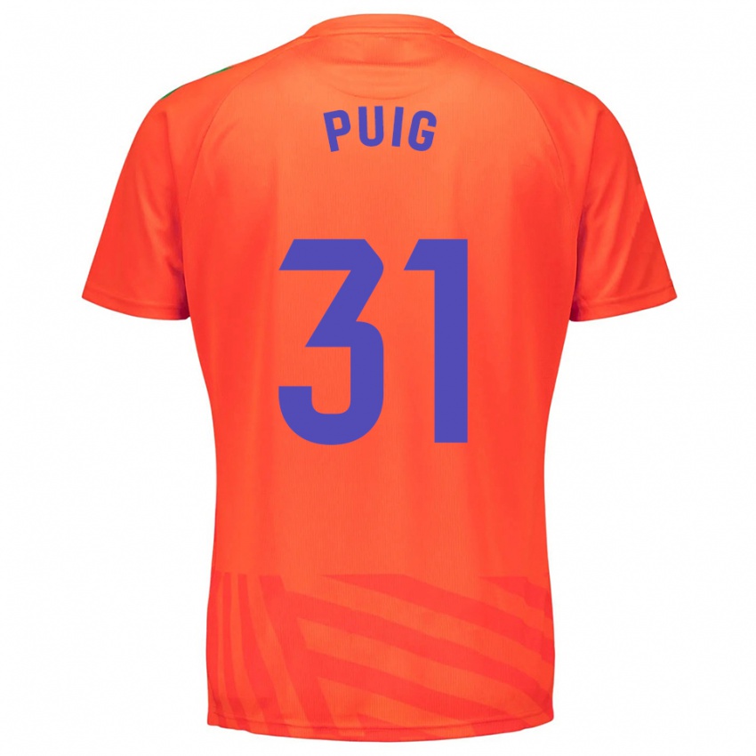 ילדים ויקטור פויג איגלסיאס #31 אדום כחול חולצת שוער 2025/26 חולצה קצרה