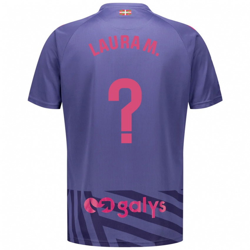 ילדים לאורה מרטי אנסנייט #0 כחול אפור סגול חולצת שוער 2025/26 חולצה קצרה