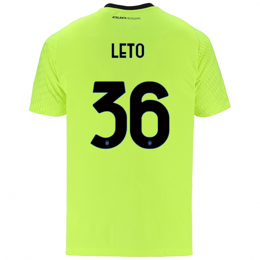 ילדים מנואל לטו #36 ירוק צהוב אדום חולצת שוער 2025/26 חולצה קצרה