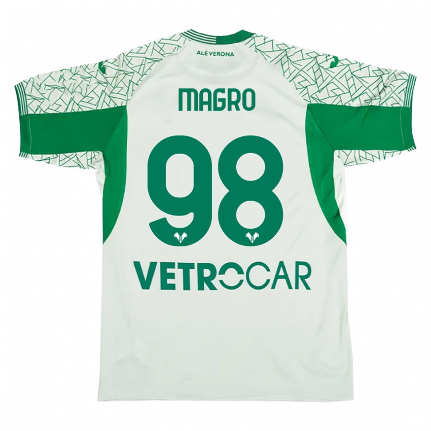 ילדים פדריקו מגרו #98 ירוק אדום חולצת שוער 2025/26 חולצה קצרה