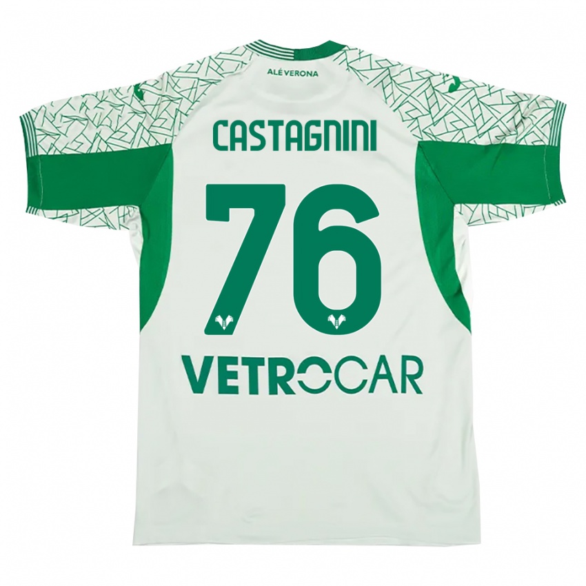 ילדים מירקו קסטניני #76 ירוק אדום חולצת שוער 2025/26 חולצה קצרה