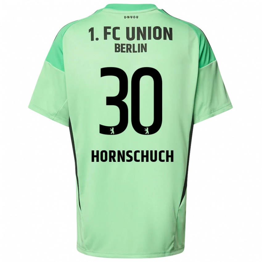 ילדים שרה הורנשיץ' #30 שחור ירוק בהיר חולצת שוער 2025/26 חולצה קצרה