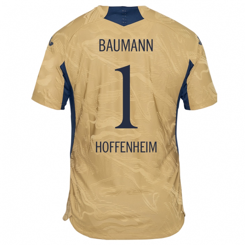 ילדים אוליבר באומן #1 שחור שזוף חולצת שוער 2025/26 חולצה קצרה