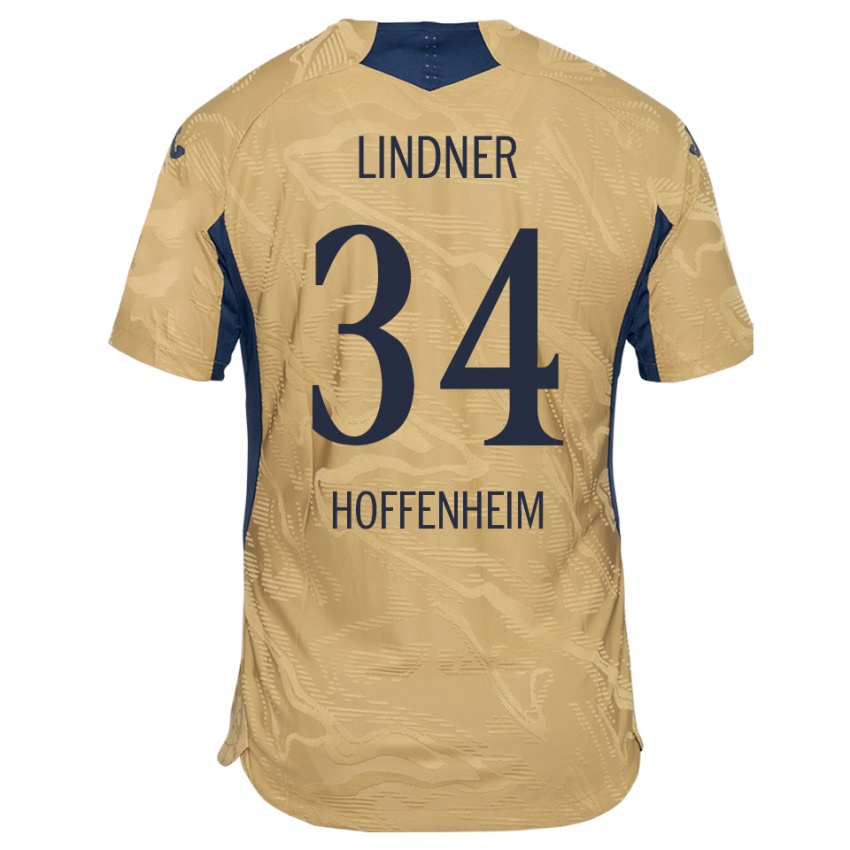 ילדים Sophie Lindner #34 שחור שזוף חולצת שוער 2025/26 חולצה קצרה