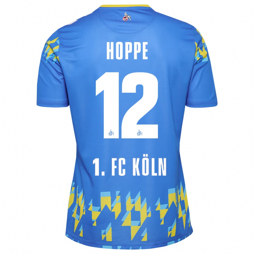 ילדים פאולה הופה #12 כחול תירס חולצת שוער 2025/26 חולצה קצרה