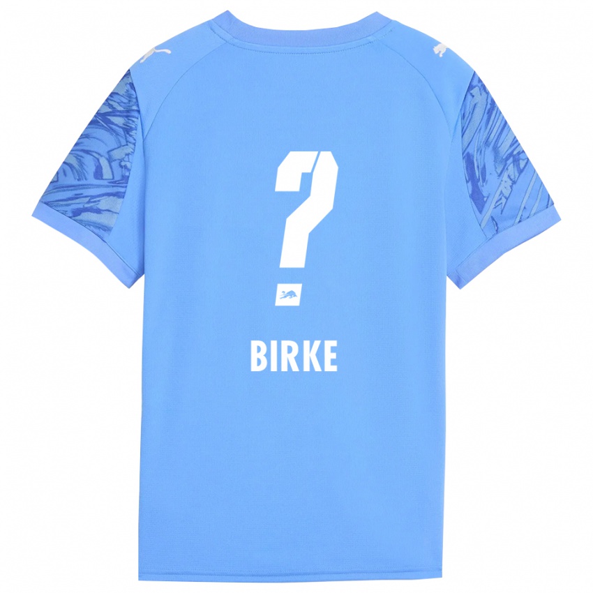 ילדים Lennox Birke #0 כחול מלכותי אדום חולצת שוער 2025/26 חולצה קצרה