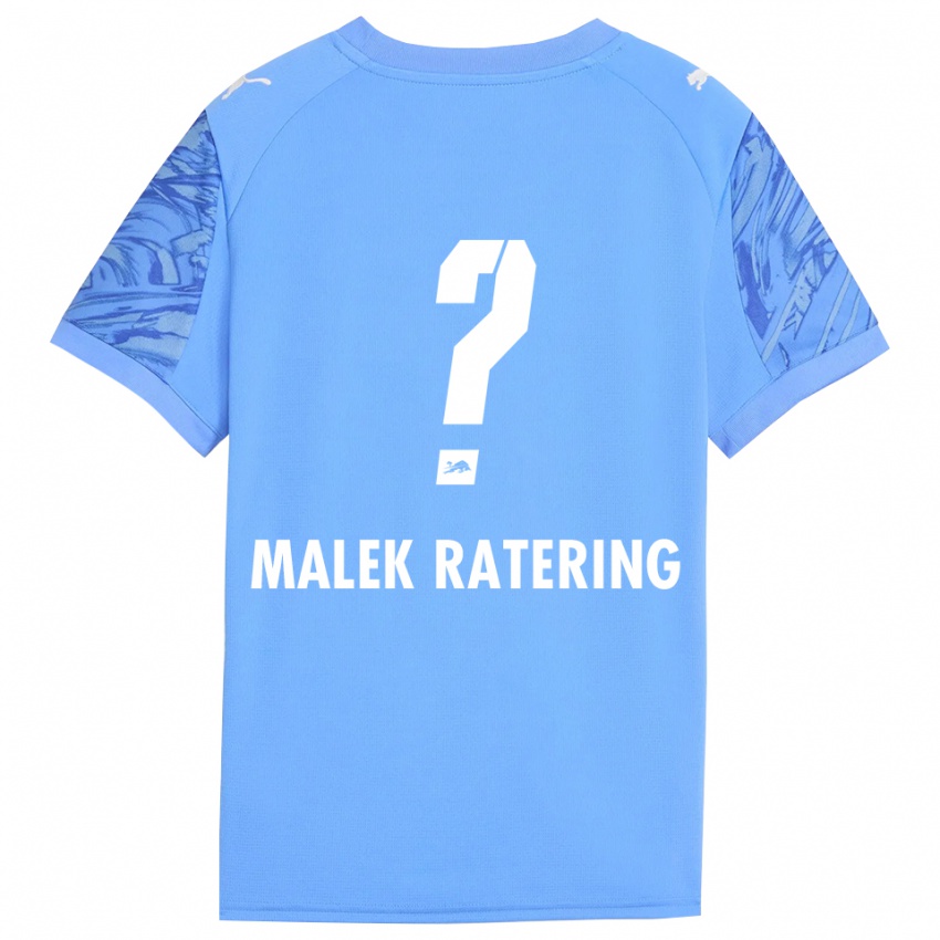 ילדים Jakob Malek Ratering #0 כחול מלכותי אדום חולצת שוער 2025/26 חולצה קצרה