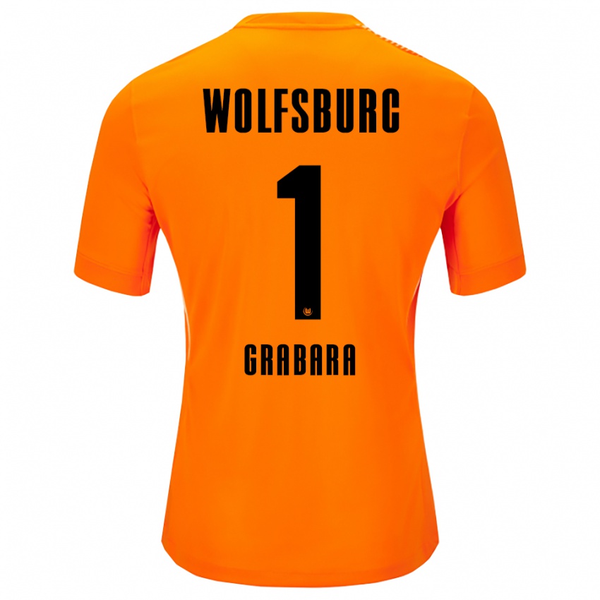 ילדים קאמיל גרבארה #1 שחור אדום חולצת שוער 2025/26 חולצה קצרה