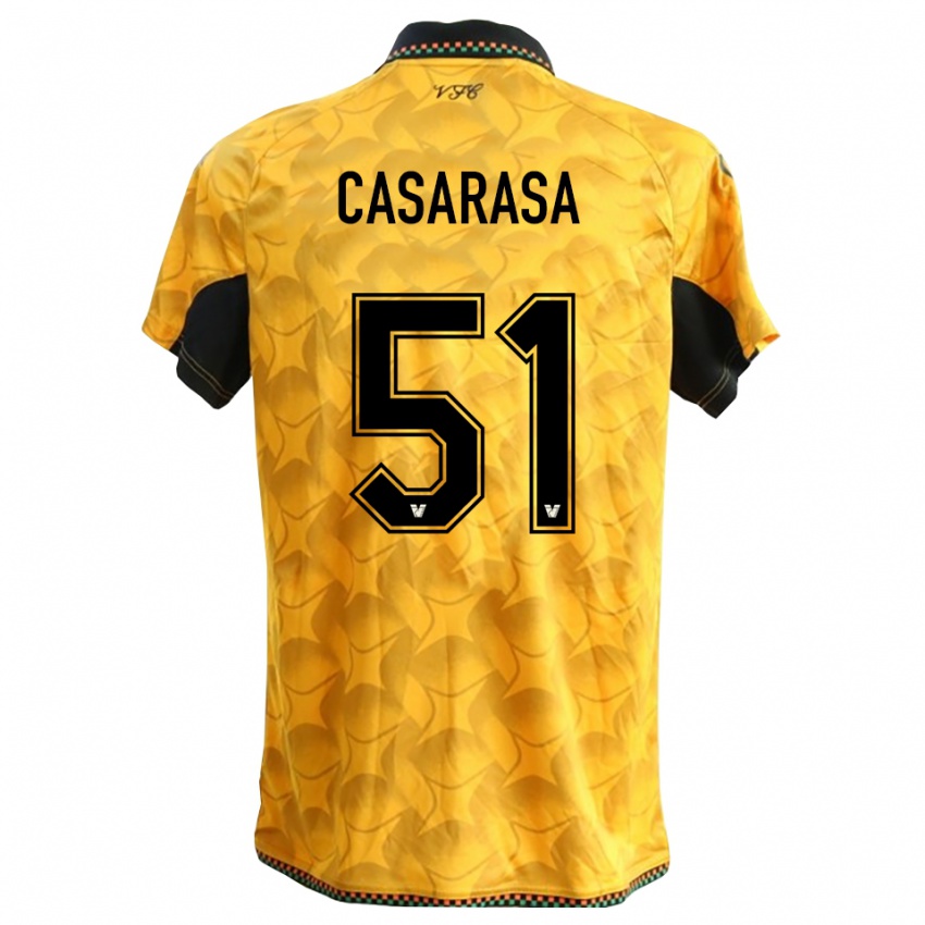 ילדים אסיה קסרסה #51 שחור צהוב חולצת שוער 2025/26 חולצה קצרה