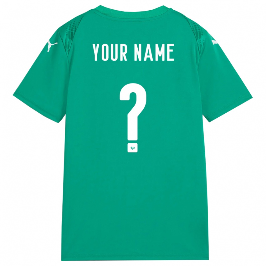 ילדים פלרמו לבן ירוק ים חולצת שוער 2025/26 חולצה קצרה